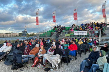 WIRO Wunschfilm-Kino auf der Mittelmole. Foto: Maren Budahn